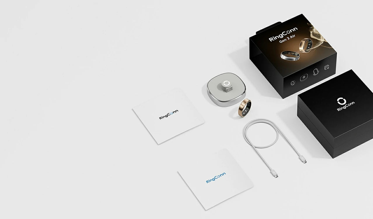 RingConn Gen 2 Air package contents